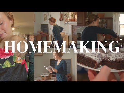 Day in the Life of a Homemaker | Baking, Cooking, and Cleaning Afternoon