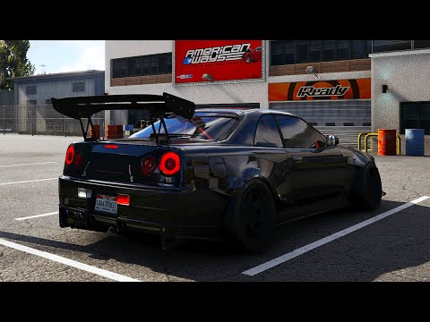 CarX Street PC - 900HP Nissan Skyline GT-R R34 Customization | MAX BUILD ☠️