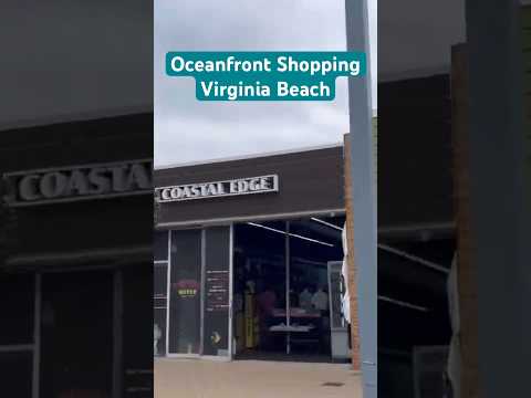 Oceanfront Shopping Virginia Beach #shorts #oceanfront #shoplocal #shopping #thingstodo