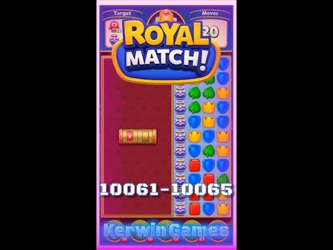 Royal Match Level 10061 10062 10063 10064 10065 - No Boosters Gameplay