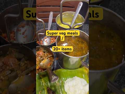 Super vegetarian meals at kothagudem #trending #food #ytshorts #reels # #indiancuisine