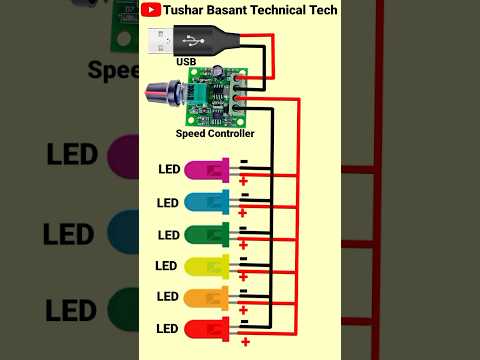 Diwali Decoration 5 Volt RGB light Connection DIY Project #shorts