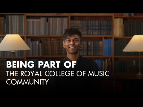 Being part of the Royal College of Music community