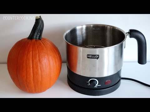 Steaming A Pumpkin In The Hotpot!