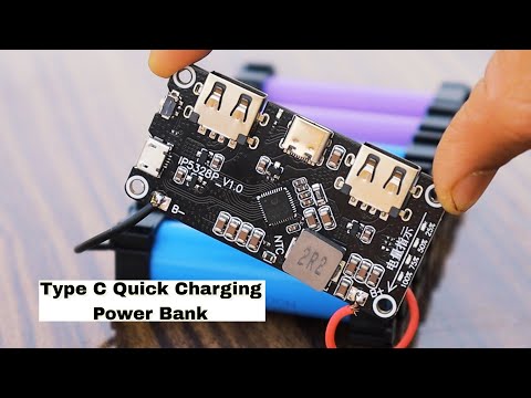 Type - C Fast charging Circuit board | Make Fast charging Power Bank