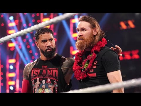 Smackdown Tag Match - Bloodline VS Jey Uso and Sami Zayn - WWE 2K24