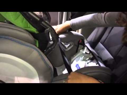 Britax Click Tight convertible installed rear facing