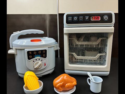 （玩玩具）costco, #146603, Playgo, Kitchen appliances toy set, little chef, dishwasher, Instant pot