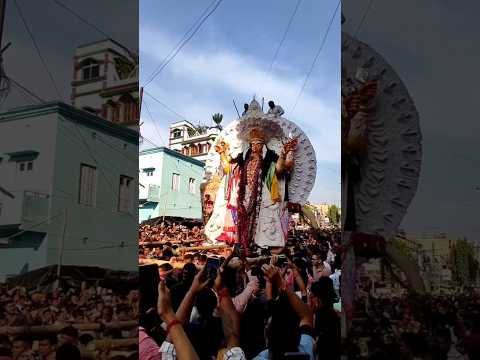 কৃষ্ণনগর এর রাজরানী🔥🌺 বুড়িমা 🌸 জয় বুড়িমার জয়🙏🙏 #shortfeed #burimaa #krishnanagar #jagadhatri