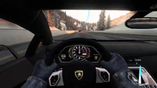 The Crew time lapse - 34miles across the map / Aventador