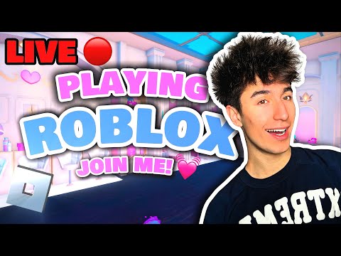 🛑LIVE! PLAYING ROBLOX! JOIN ME!