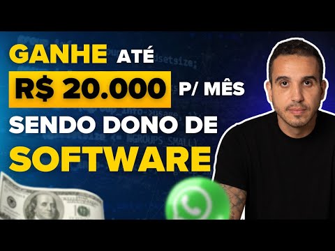 Como Lucrar R$ 20mil por Mês Empreendendo no Mercado de SAAS - Te Entregamos tudo Pronto