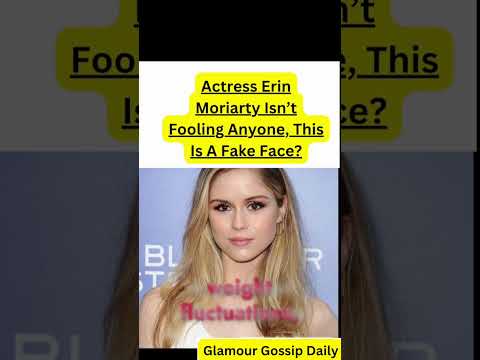 Actress Erin Moriarty Isn’t Fooling Anyone, This Is A Fake Face? #shorts