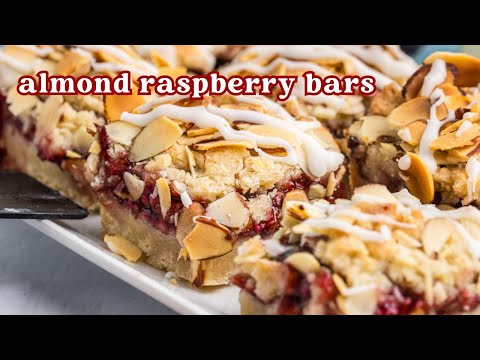 Almond Raspberry Bars Recipe