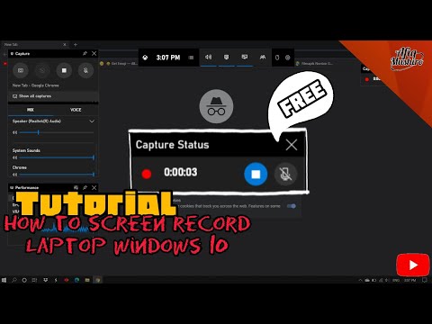 FREE !! How To Screen Record on Laptop Windows 10 | Cara Record Screen Laptop Windows 10 (2021)