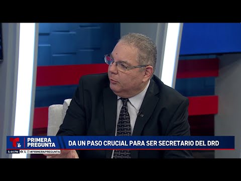 Primera Pregunta: Secretario de Recreación y Deportes, Héctor Vázquez Muñiz