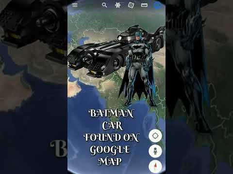 Batman Car Found🤯In Google Map|Google Map Secrets|