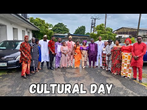 CULTURAL DAY VLOG AT THE OFFICE IN NIGERIA