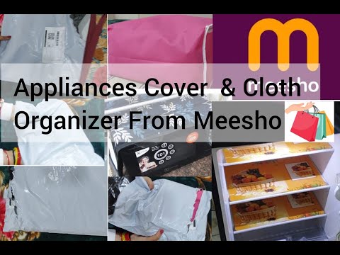 Review Of Microwave Cover | Washing Machine Cover | Saree Cover| Fridge Top Cover & Mat  From Meesho