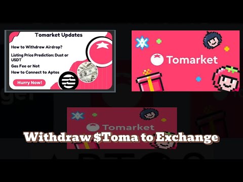 $Toma airdrop withdrawal: How to withdraw to bitget exchange | Get Aptos for gass fee?