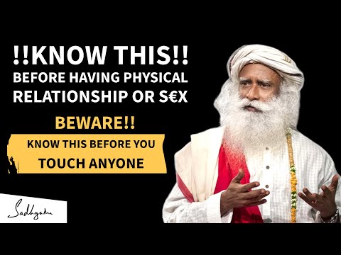 🔴BEWARE🔴 || Think Twice BEFORE TOUCHING SOMEONE🚫 || Sadhguru