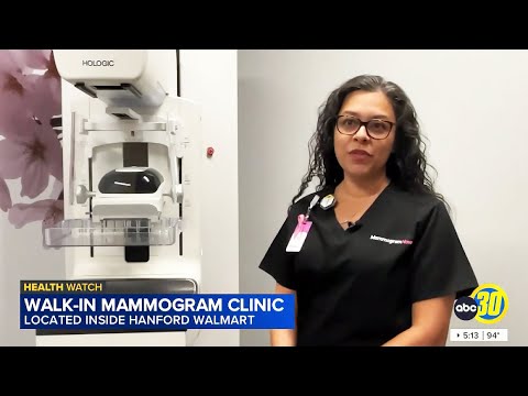 Mammogram Screenings at Walmart in Hanford, CA