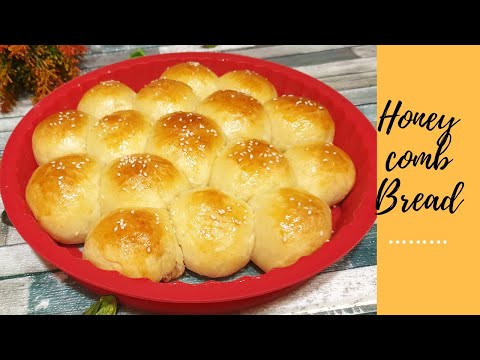 Honey Comb Bread || Khaliat  Nahal || Asheescookbook