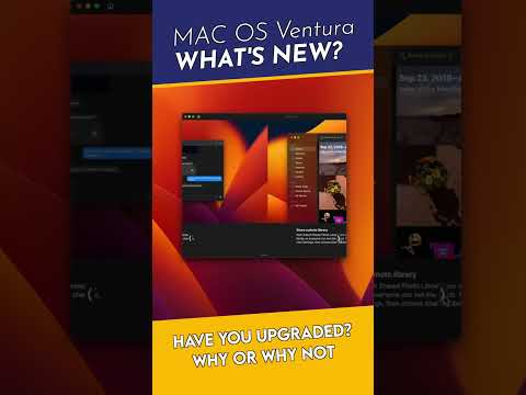 MacOS Ventura - What's New?