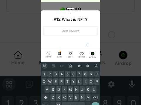 #12 What is NFT | Seed Coin | #seed #coin #nft #claim #code #task #tg #shorts