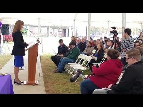 Ribbon cutting at Monty Tech, Oct. 22, 2019 (1 of 2)