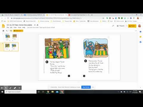 Unit 6.1 "Toy Time" Decodable Review