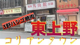 【ハシゴ焼肉】東上野コリアンタウン焼肉屋3軒ハシゴさんぽ from Higashiueno in JAPAN