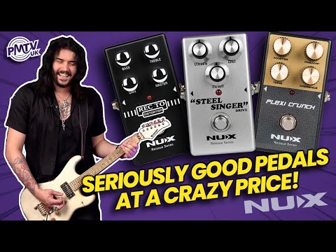 NUX Reissue Series Pedals - The Unbelievable Steel Singer, Plexi Crunch & RECTO Distortion Demo!