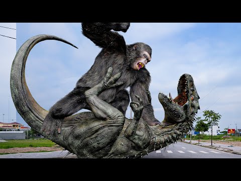 King Kong's Family VS  Godzilla | Kingdom of the Planet of the Apes VS Jurassic Park 4 |  Kong 2