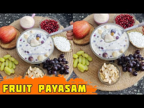 Delicious - Fruit Payasam Recipe in Tamil #bharathicooks #cooking