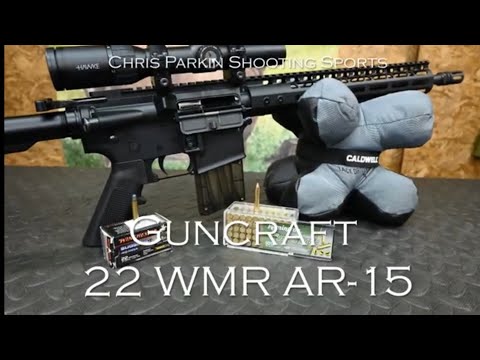 Semi Automatic Guncraft 22 WMR AR-15, FIRST LOOK