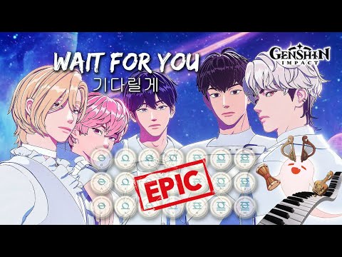 PLAVE - "Wait For You" 기다릴게 | EPIC Genshin Impact Lyre Cover 🔥