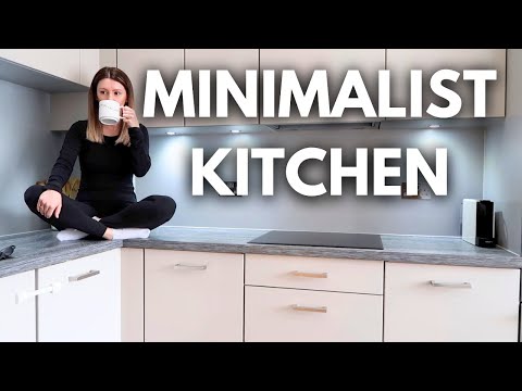 Minimalist Kitchen Tour | Everything we own in our REALISTIC MINIMALIST FAMILY KITCHEN