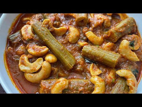 Cashew Drumstick Masala Curry | మునక్కాయ జీడి పప్పు కర్రీ | Munakkaya Masala Curry in Telugu