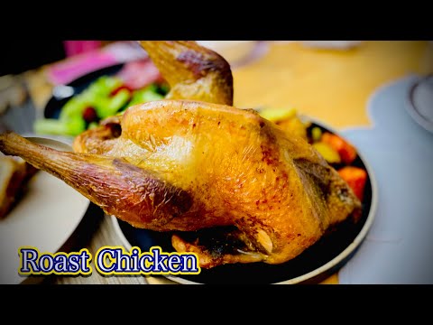 Roast chicken by Japanese chef in Paris