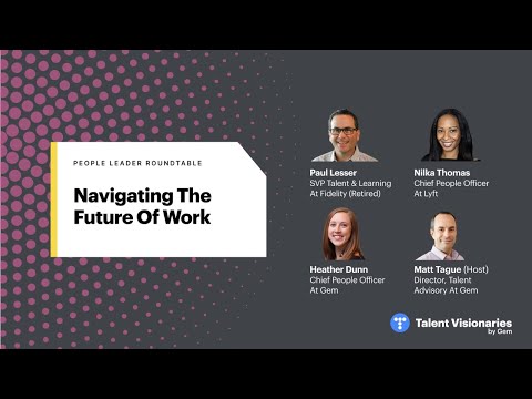 Navigating the Future of Work – People Leader Roundtable