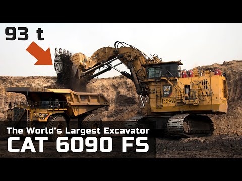 CATERPILLAR 6090 FS - The World’s Largest Excavator with an operating weight of 1,000 tonnes