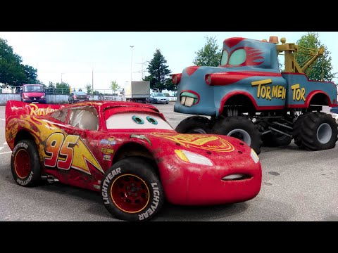 Lightning McQueen in Real Life Disney Cars