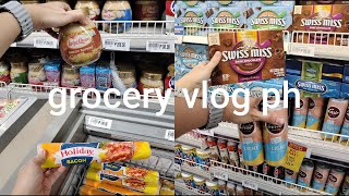 Grocery Vlog Buying Weekly Essentials Supermarket Haul in the Philippines