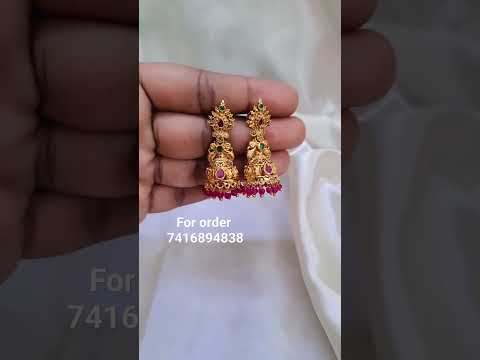 #offers #watsapp7416894838 #jhumkas #onegramgoldjewellery #jhumkaearrings #jhumkadesigns #jewellery