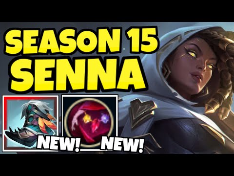 SEASON 15 SENNA IS AMAZING... (NEW RUNES, NEW ITEM!)