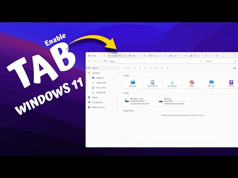 How To Enable New TAB Feature In Windows 11 File Explorer Like Web Browser!