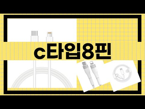 C타입 8핀 충전 케이블 리뷰와 사용 후기!