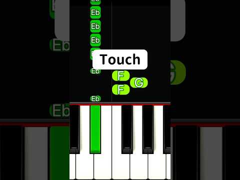 Touch (Piano Tutorial) #TikTok