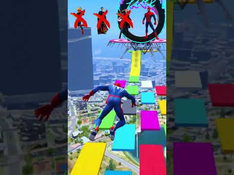 The Incredibles Challenge #217 #spiderman #ironman #batman #superman #gta5